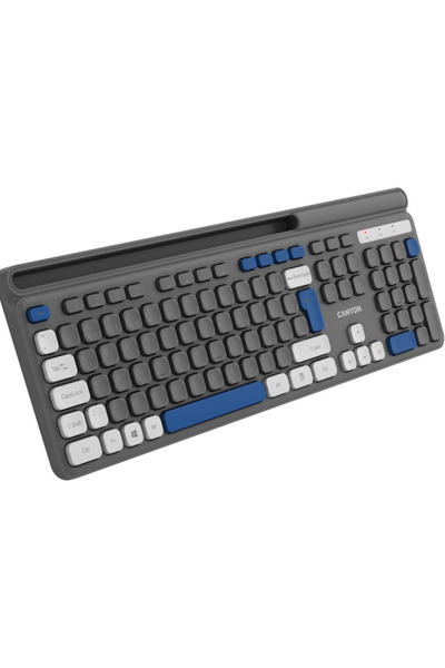 CANYON Tastatura CNS-HKBW03DG, USB, Wireless, Gray