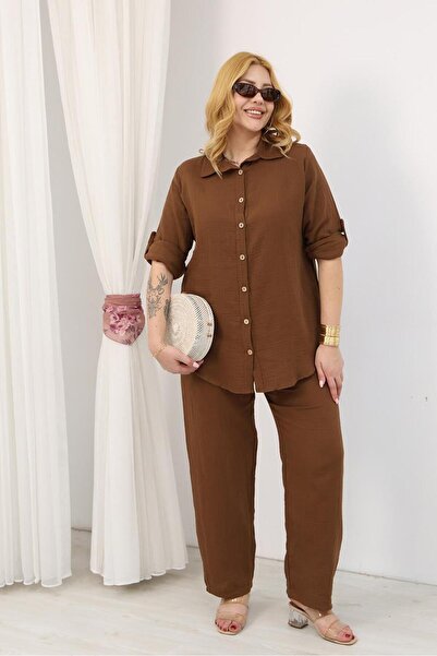 Siyezen Large Size Muslin Cotton Fabric Set