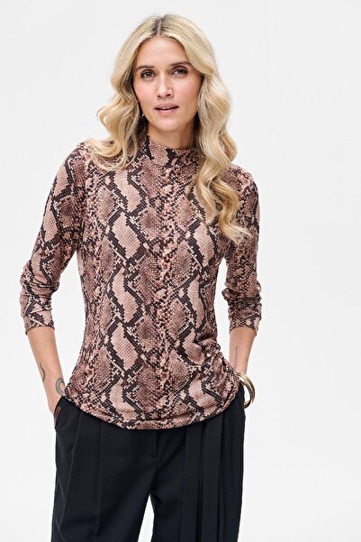 Blue Shadow Women's Turtleneck Lena Caramel 44/46