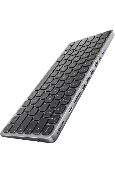 Axagon Tastatura HMC-KB-US, layout US, Negru