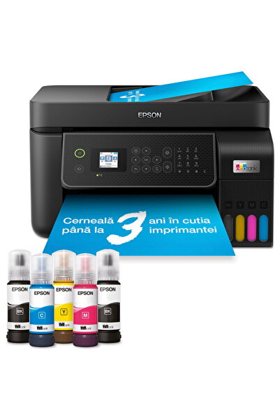EPSON Multifunction EcoTank L5310, A4, Color, 10 ppm, USB, Network, Wireless ...