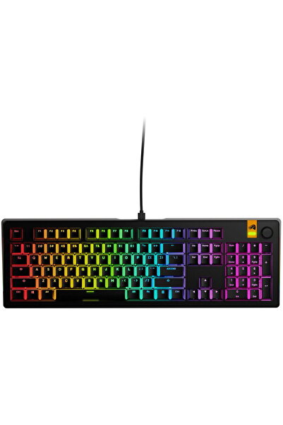 Glorious Tastatura mecanica GMMK 3, Fox HE Switches, Cu fir, USB, 104 taste, ...