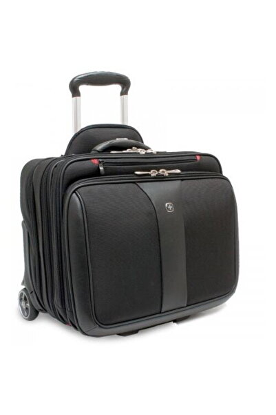 Wenger Patriot Trolley Bag for 17inch Laptop, Black
