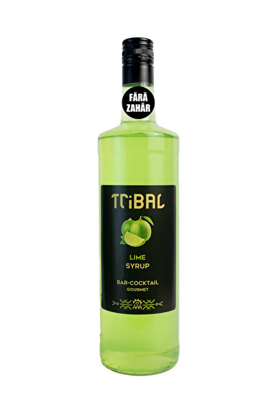 Tribal Coffee TRIBAL SIROP LIME FARA ZAHAR, 350ml.