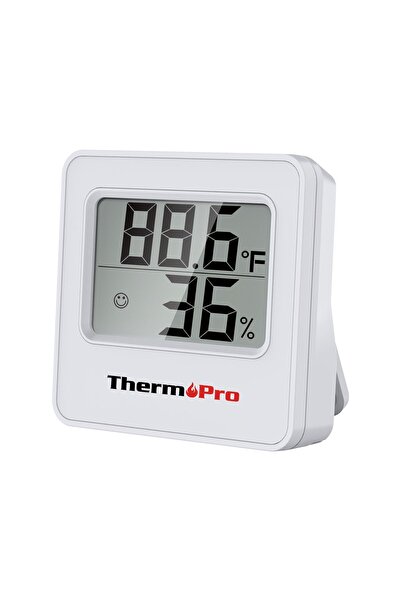 ThermoPro TP157W İç Mekan (Sera, Dolap, Bebek Odası) Hassas Sıcaklık ve Nem Ö...