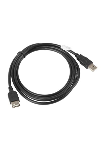 Lanberg USB-A M/F 2.0 Cable 1.8 M Black