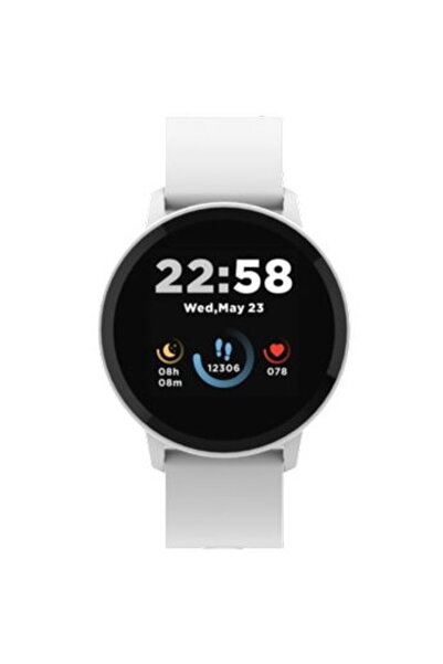 CANYON Smartwatch Lollypop SW-63, ecran tactil complet IPS de 1.3 " Alb.