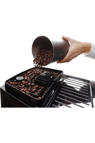 DELONGHİ Espressor automat De’Longhi Magnifica Start ECAM 220.22.GB, 1450 W, 1.8 l, 15 bar, sistem de spumare lapte manual, Negru/ Gri