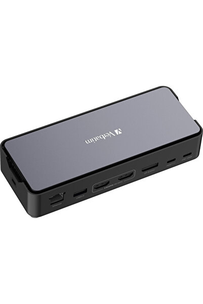 Verbatim Pro Dock Station 15P wSSD CDS-15SSD USB-C Verbatim, Negru