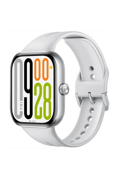 Xiaomi Redmi 5 Smartwatch, BHR9381GL, .07inch, 5 ATM, Bluetooth 5.3, Silver-Gray