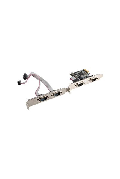 Lanberg Placäƒ Pci Express X1 4X Db-9 (Com) Lp