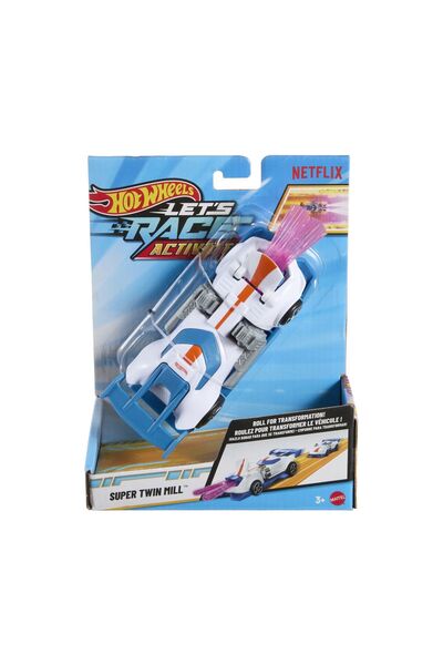 mattel Hot Wheels Ας αγωνιστούμε Ενεργοποιήστε το Μαζικό Όχημα Σούπερ Τουίν Μ...