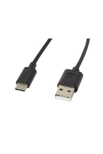 Lanberg Καλώδιο USB-C(Αρσενικό) USB-A(Αρσενικό) 2.0 1,8 μ. Ng