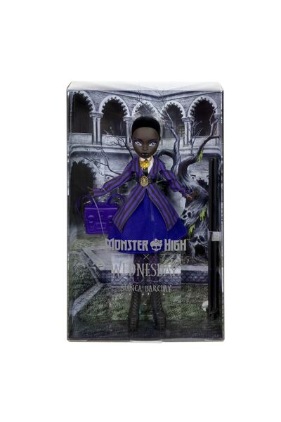 mattel Monster High Wednesday Papusa Bianca Barclay