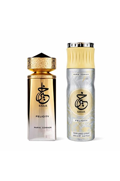 Paris Corner Khair Felicity Σετ Δώρου, Γυναικείο, Ω ντε Παρφούμ, 100 ml + Απο...