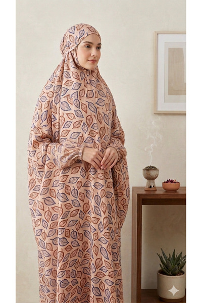 Maison Emarat لباس الصلاة / نمازي / ليب صلاح مع الخمار المتكامل