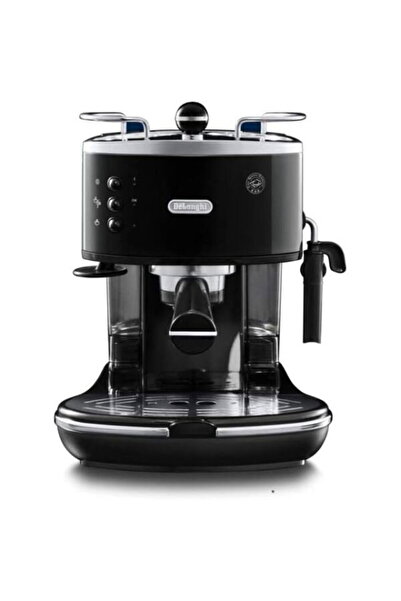 DELONGHİ Espressor manual Icona ECO311.BK, 1100 W, 1.4 L, 15 bar, Negru