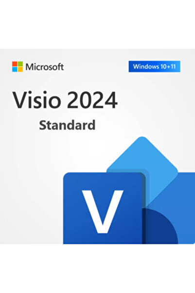 MICROSOFT Visio Standard 2024 All Languages ​​Online License Product Key , 1 ...