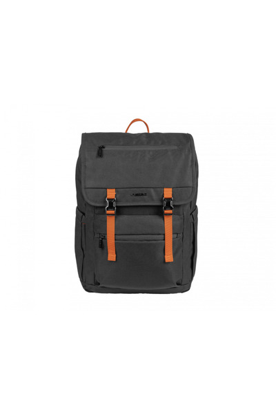 Natec Rucsac pentru laptop Niala Ginger 15.6 ", 18L, 4 compartimente, Negru/P...