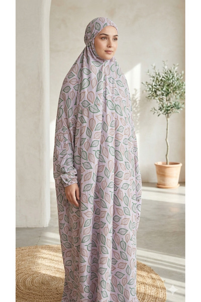 Maison Emarat لباس الصلاة / نمازي / ليب صلاح مع الخمار المتكامل