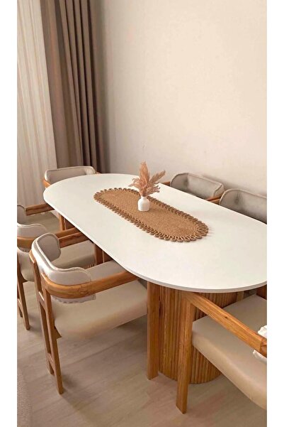 naylişhome Τραπεζομάντιλο 30x80, ψάθινο, από γιούτα