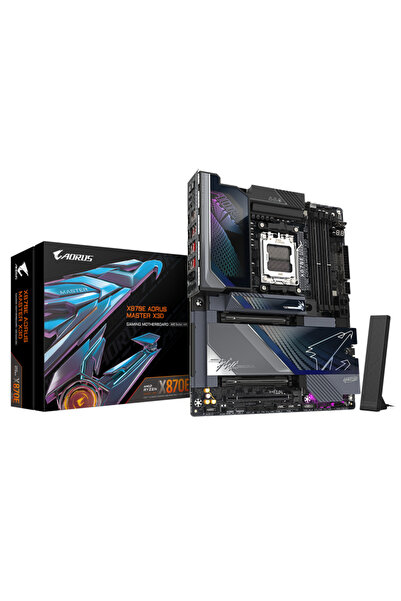 Gigabyte Placă de bază X870E AORUS Master X3D AM5 ATX, DDR5, Wi-Fi 7