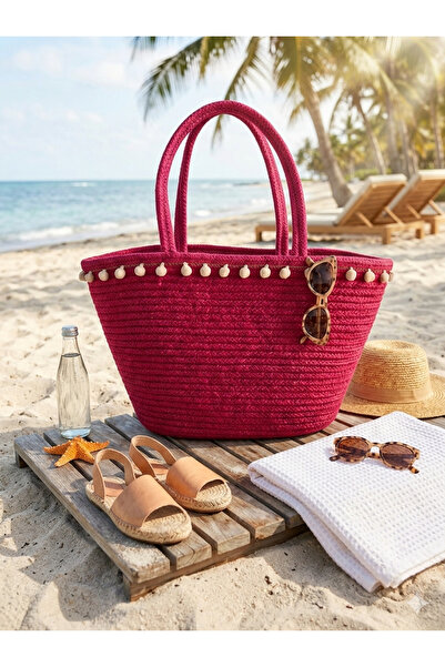 bayram taşcıoğlu home desing Daily Holiday Straw Beach Bag