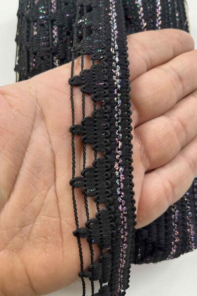 Hobigram Xavron Decorative Strip Edge Trim – 3 cm Wide, 1 Meter for Crafts, O...
