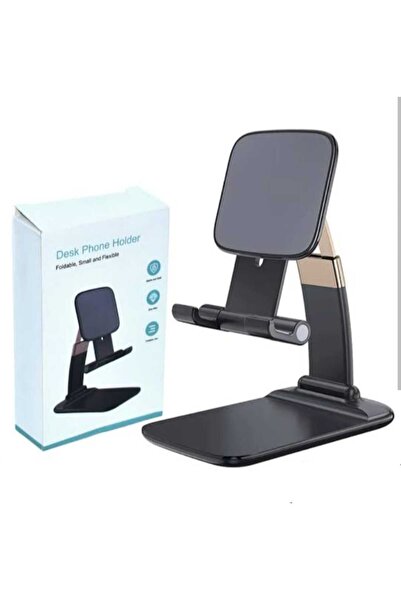 Generic Premium Foldable Desktop Phone Stand – Multi-Angle Adjustable Smartph...