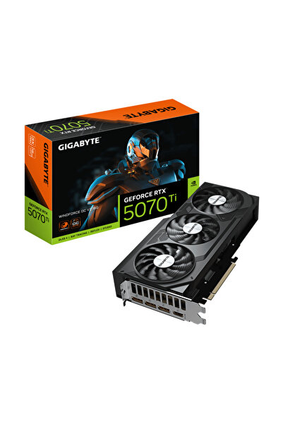 Gigabyte Placă grafică GeForce RTX 5070 Ti WINDFORCE OC V2 16GB GDDR7 PCIe 5.0