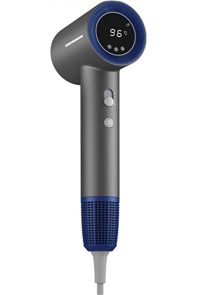 Heinner 1700W BLDC Ιονικό Σεσουάρ Μαλλιών με Οθόνη & Μαγνητικό Ακροφύσιο, Γκρι