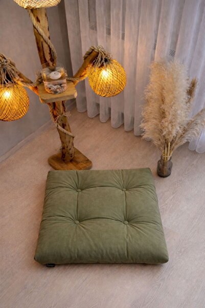 Elegant kare yer minderi 60x60