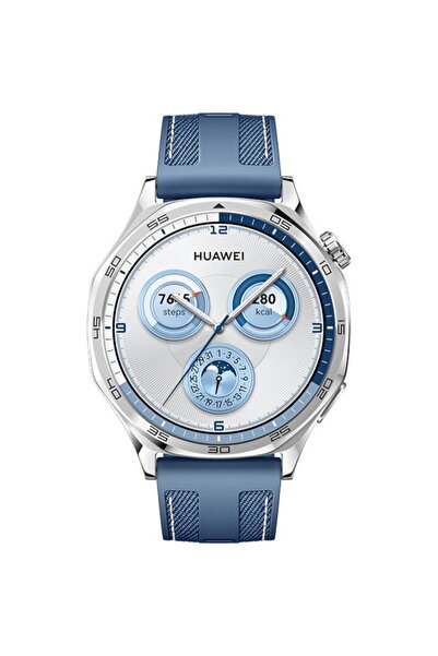 Huawei Smartwatch Watch GT 5, 46MM, Carcasă din oțel inoxidabil, Curea împlet...