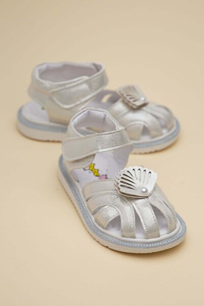 Dilimler Ayakkabı Şirinbebe Orthopedic Baby Girl Sandals with Fan Detail and ...