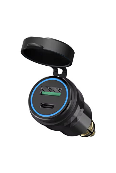 ROHS Διπλός Αντάπτορας για Μοτοσικλέτα με Σύνδεσμο DIN