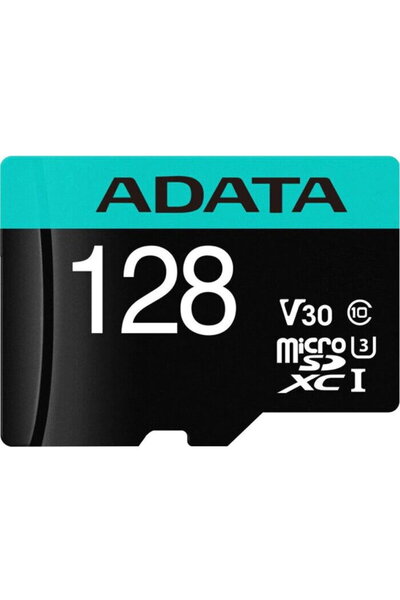 Adata Card de memorie PremierPRO, MicroSDXC, 128GB, UHS-I U3 + Adaptor