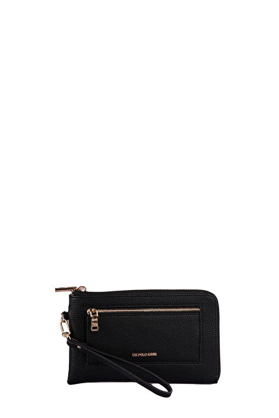 U.S. Polo Assn. U.S. Polo Assn., Γυναικείο πορτοφόλι, ΜΑΥΡΟ