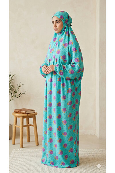 Maison Emarat لباس الصلاة / نمازي / ليب صلاح مع الخمار المتكامل