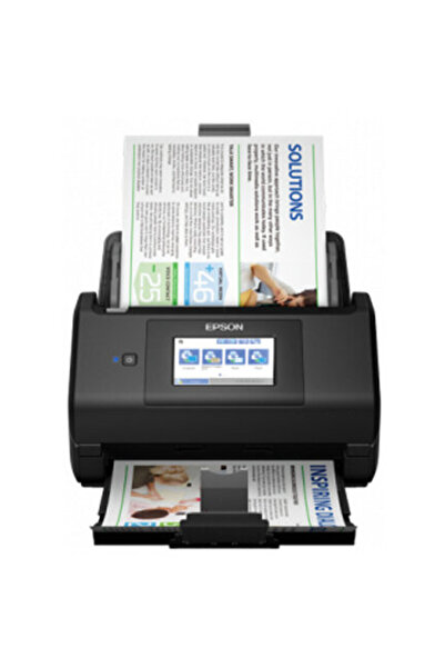 EPSON Scanner WorkForce ES-580W, Format A4, Retea, Wi-Fi, Negru