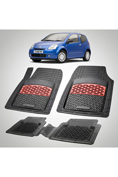 TEAMCAR Citroen C2 Χάτσμπακ 3θυρο Προ-αναδιαμορφωμένο Συμβατά Πατάκια Δαπέδου...