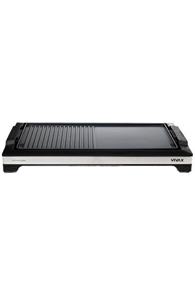 VIVAX Gratar electric EG-5010X, 2200 W, Termostat detasabil, Tava curatare de...