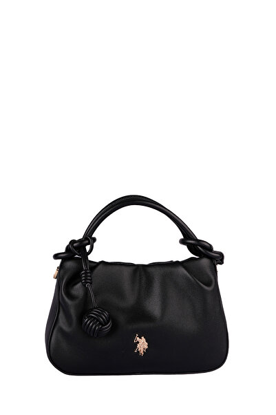 U.S. Polo Assn. U.S. Polo Assn., Τσάντα χιαστί, Μαύρη, με λογότυπο, για γυναίκες