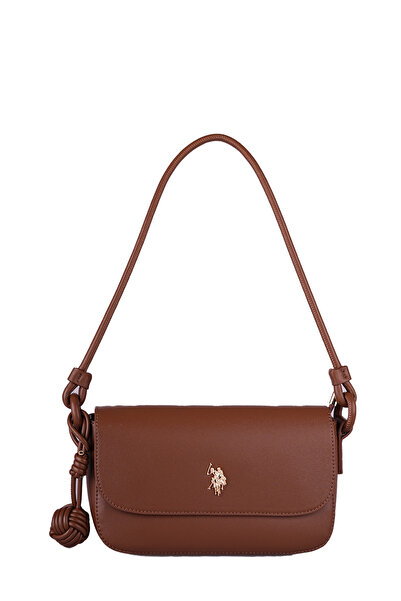 U.S. Polo Assn. U.S. Polo Assn., Τσάντα με πτερύγια, Σκούρο Καφέ, με λογότυπο...