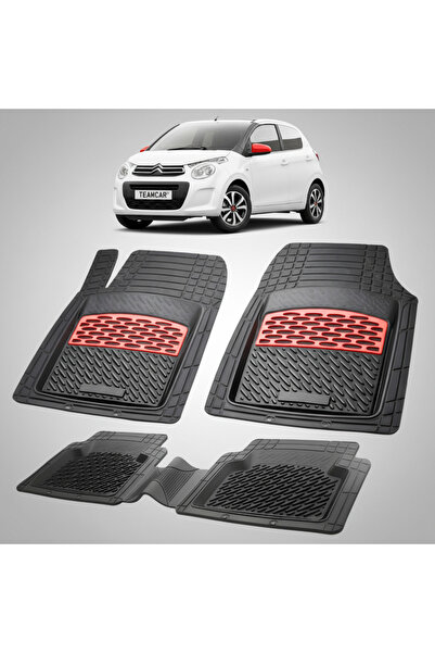 TEAMCAR Citroen C1 Χάτσμπακ 5 Πόρτες Γενιά 2 Συμβατά Πατάκια Δαπέδου 2014-202...