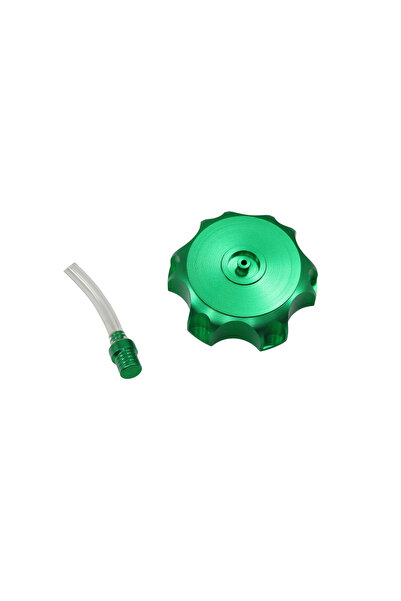 ROY Buson rezervor cu filet si aerisitor, din metal, culoare verde