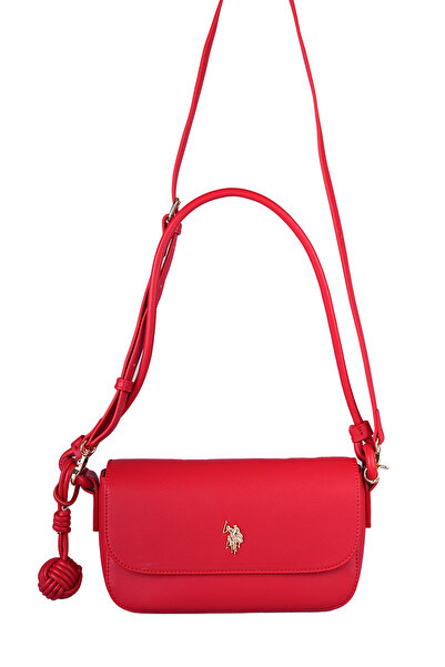 U.S. Polo Assn. U.S. Polo Assn., Τσάντα με πτερύγια, Κόκκινη, με λογότυπο, γι...