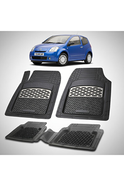 TEAMCAR Citroen C2 Χάτσμπακ 3θυρο Προ-αναδιαμορφωμένο Συμβατά Πατάκια Δαπέδου...