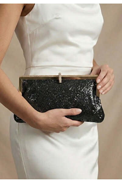 Çanta Trend Women's Venom Pattern Stone Detailed Wallet Clutch Model Portfoli...