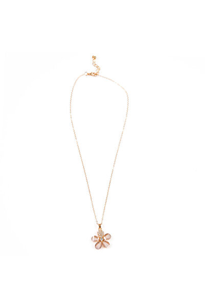 Meli Melo Paris Colier chic cu pandantiv floare aurie