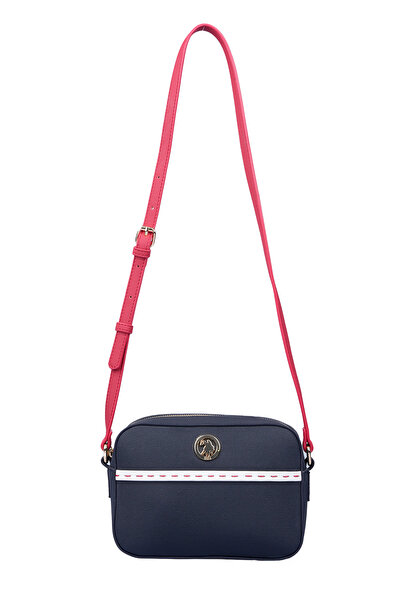 U.S. Polo Assn. U.S. Polo Assn., CROSSBODY BAG, NAVY-WHITE-RED, with logo, fo...